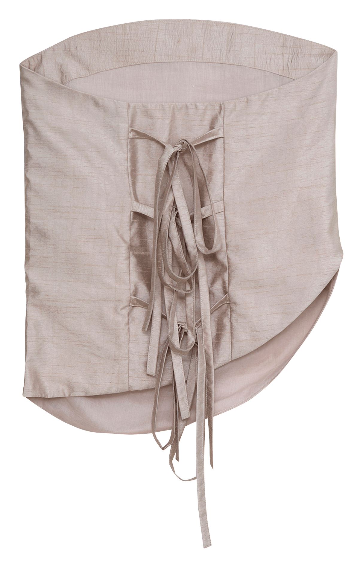 Top bustier brodé LAAGAM Beige
