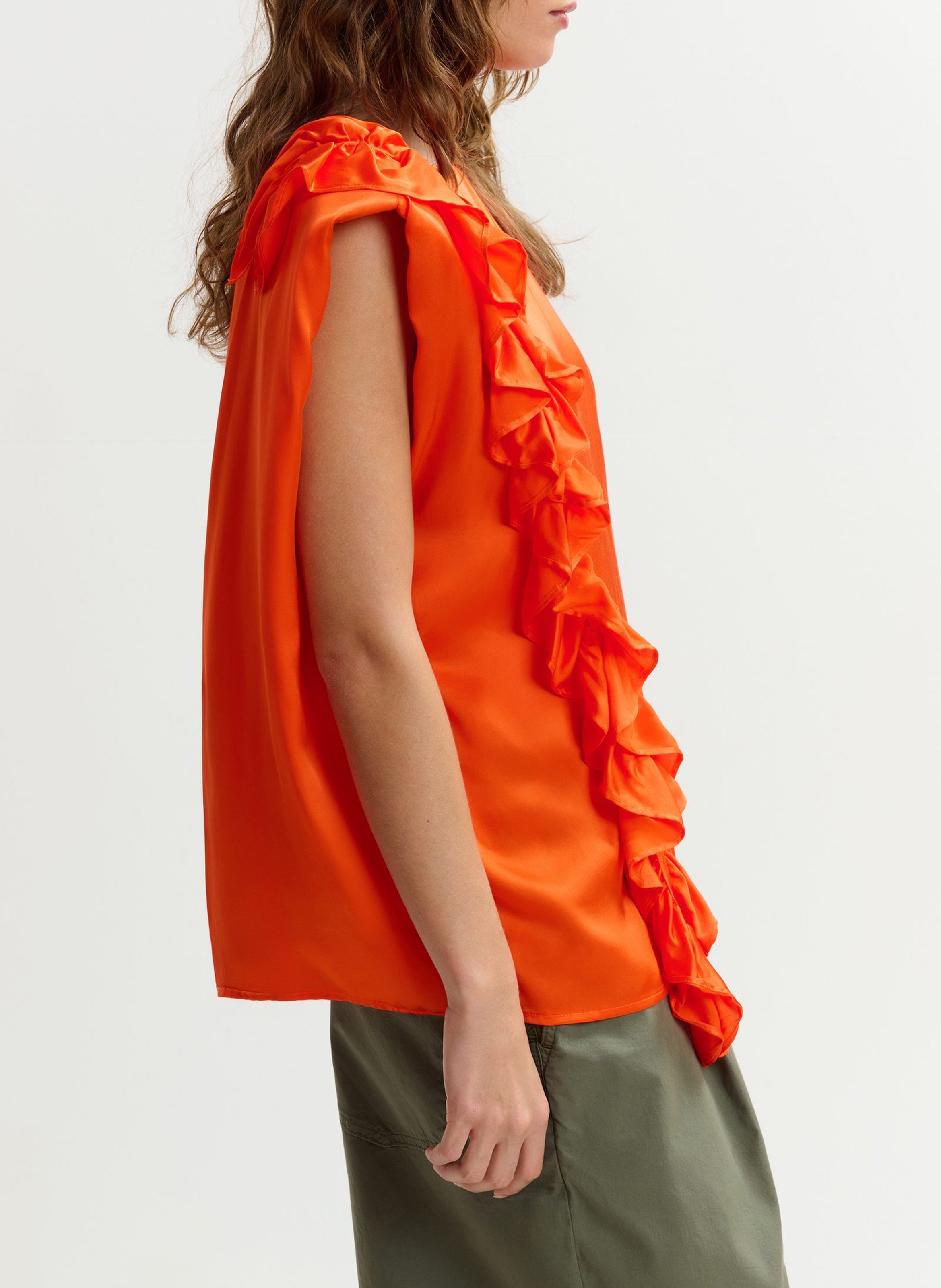 Top col rond  ESSENTIEL ANTWERP Orange