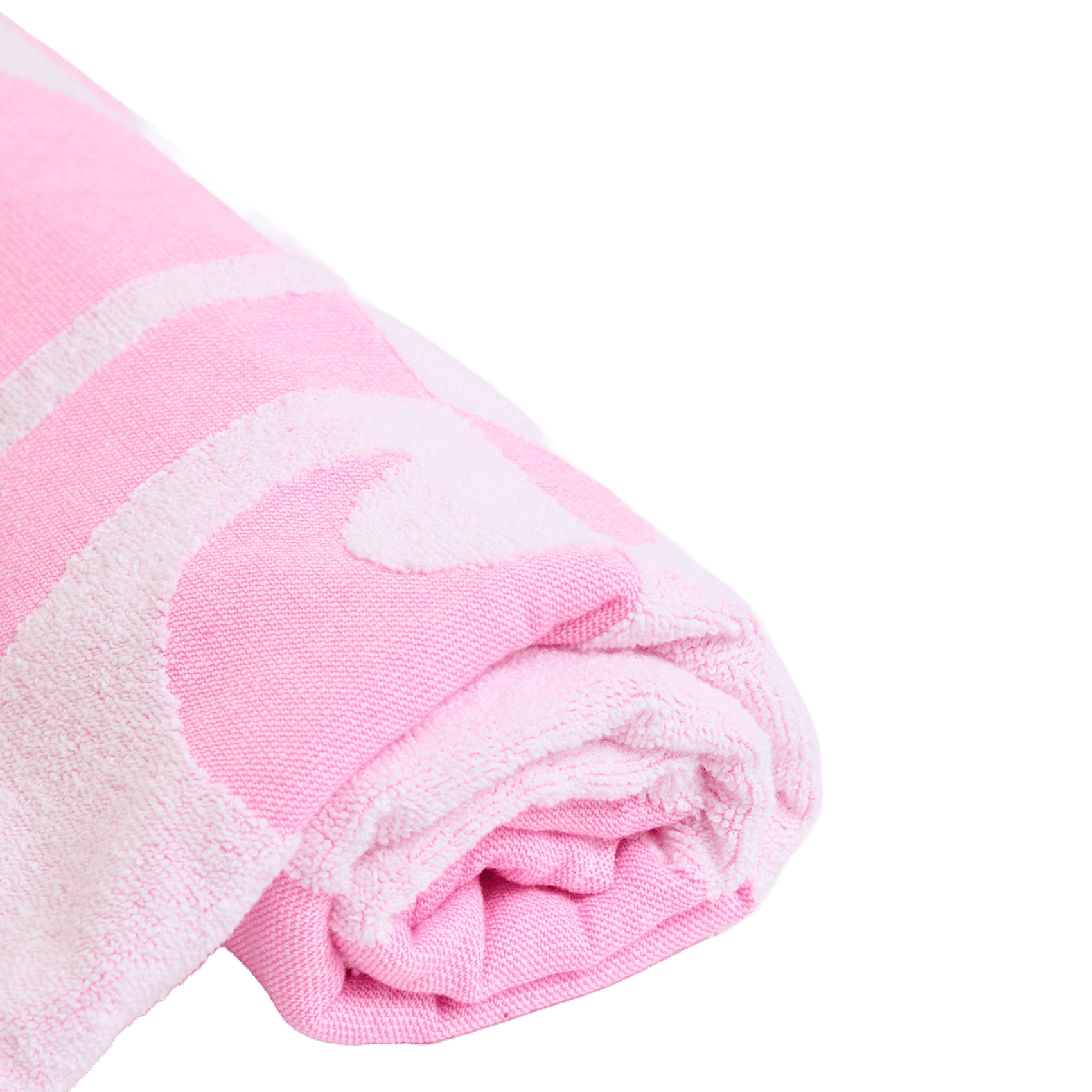 Toalla de playa de algodón mezclado BANANA MOON Rosa