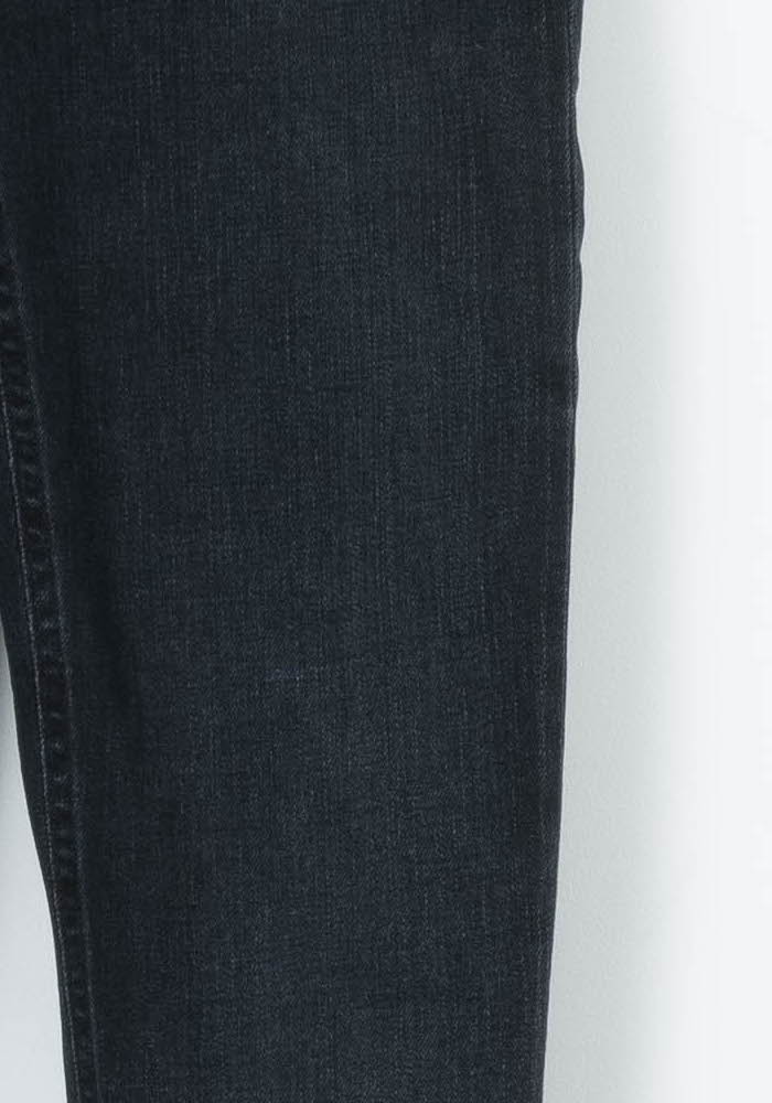 Cropped slim jeans with studs ACNE STUDIOS - Seconde Main Black