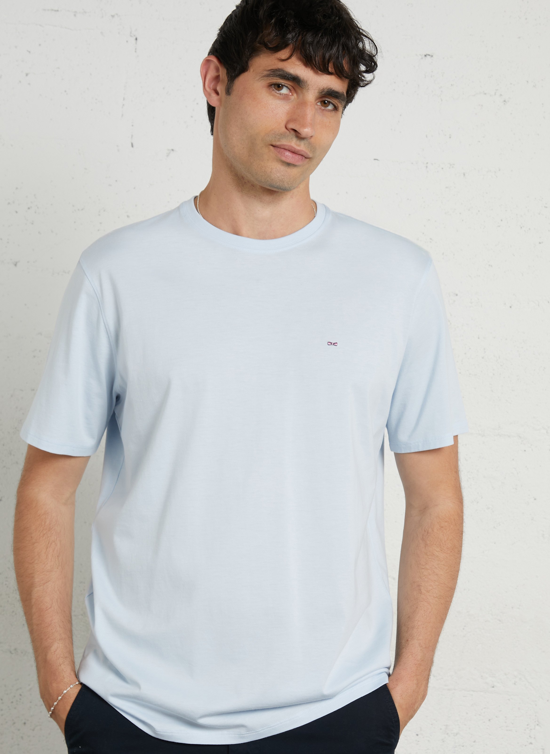 Tee-shirt oversize col rond en coton EDEN PARK