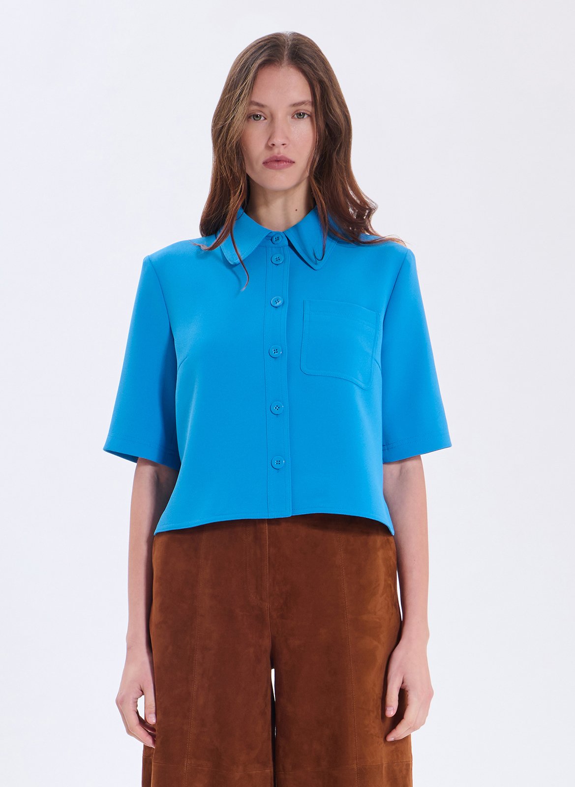 Kurzes weites Hemd ZAPA