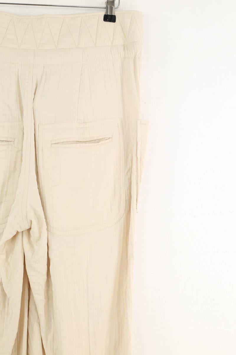 Pantalon droit ISABEL MARANT - Seconde Main Beige