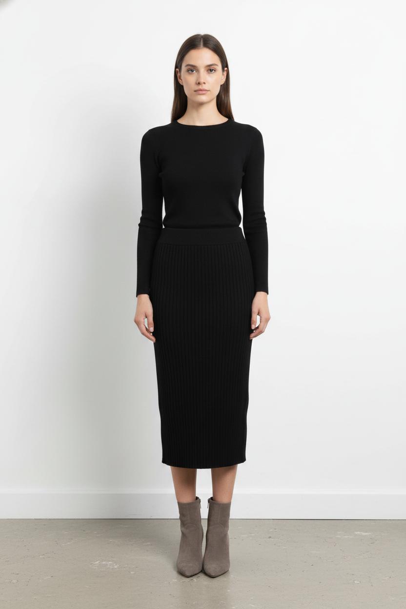 Long skirt COMPTOIR DES COTONNIERS - Seconde main Black