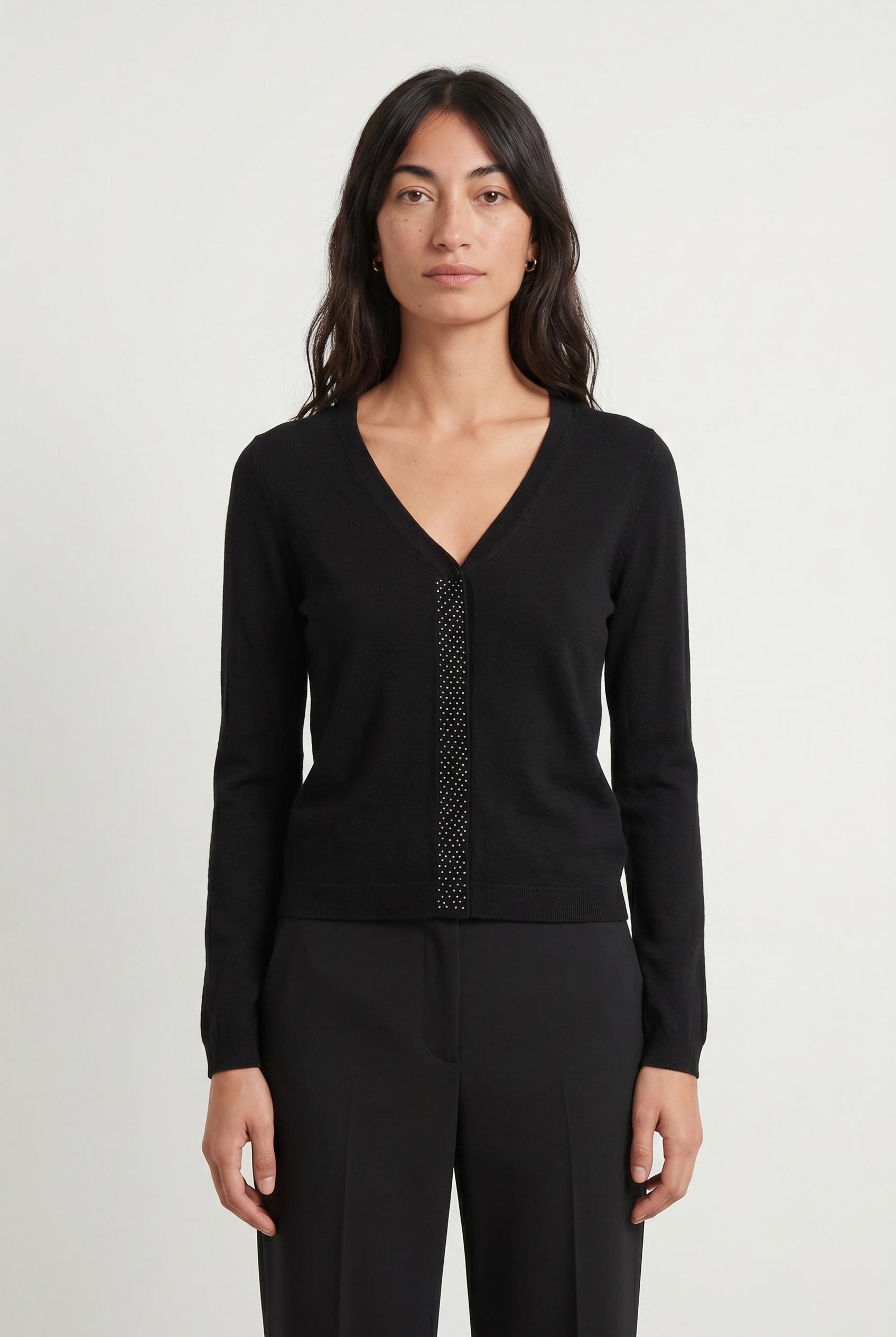 Cardigan LIU JO - SECONDE MAIN Black