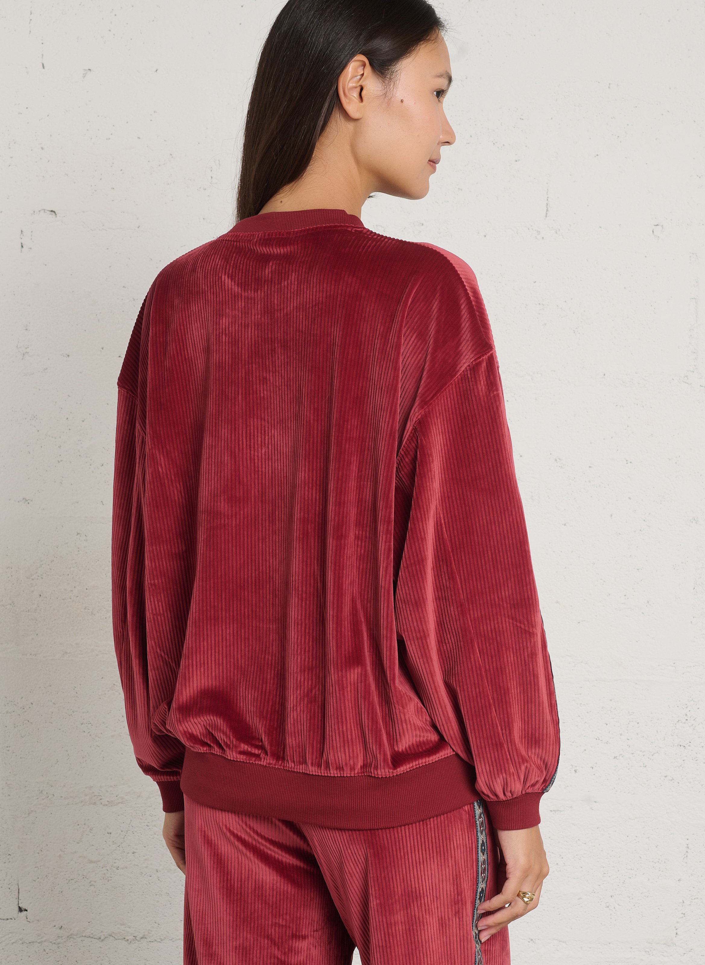 Sweatshirt mit Rundhalsausschnitt BILLABONG Rot