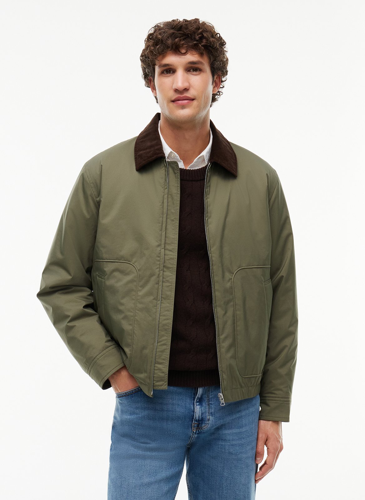 Veste col classique TOMMY HILFIGER Vert