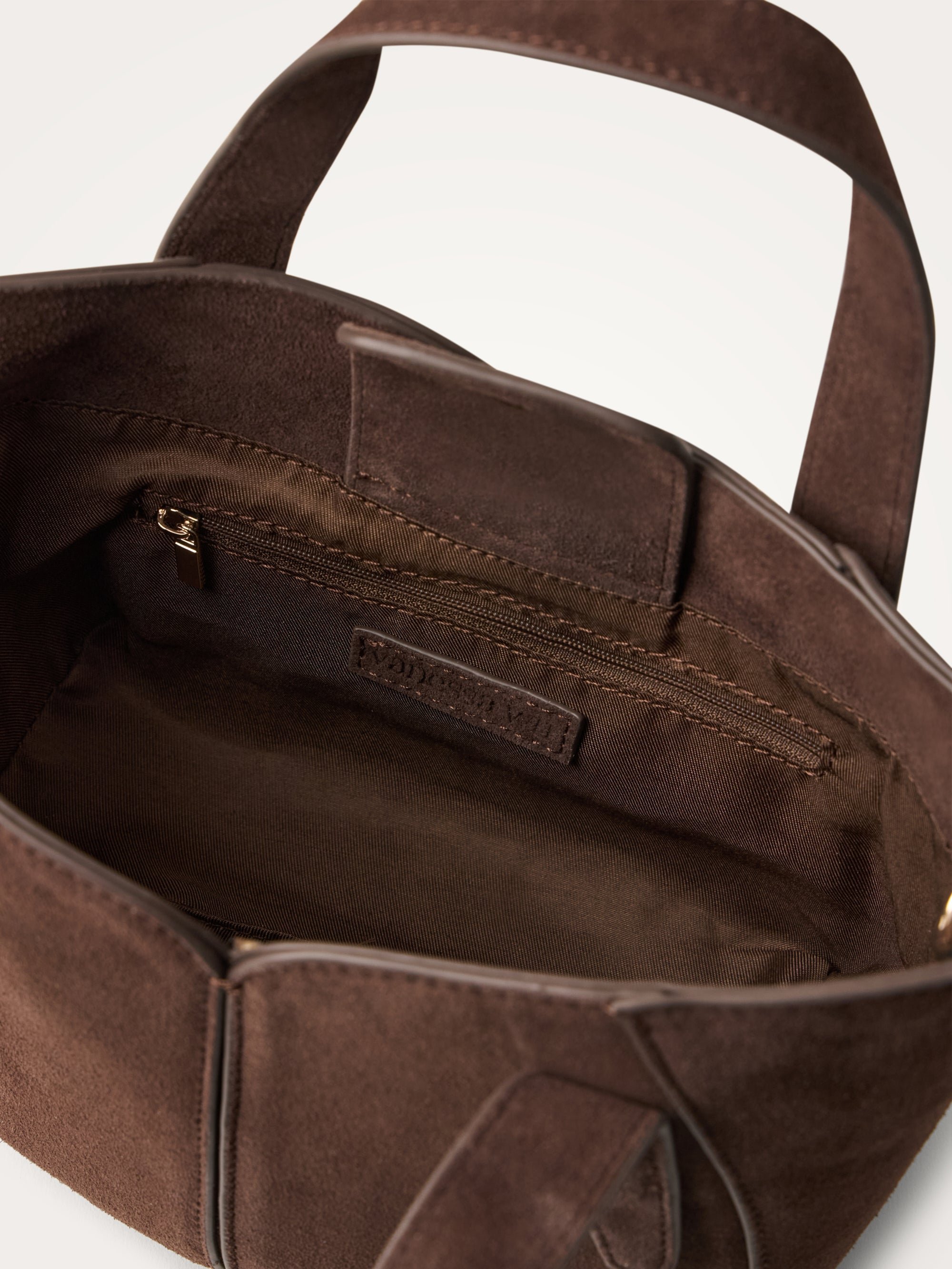 Handbag with handles and shoulder strap VANESSA WU Brown