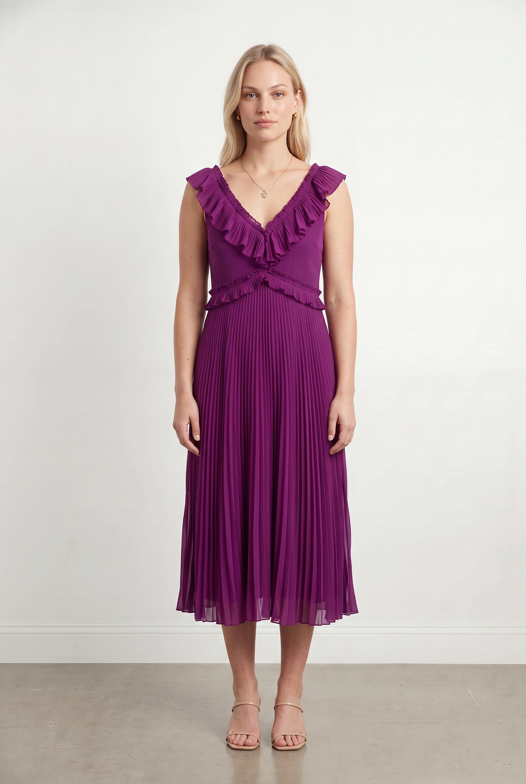 Long dress SEZANE - Seconde main Purple