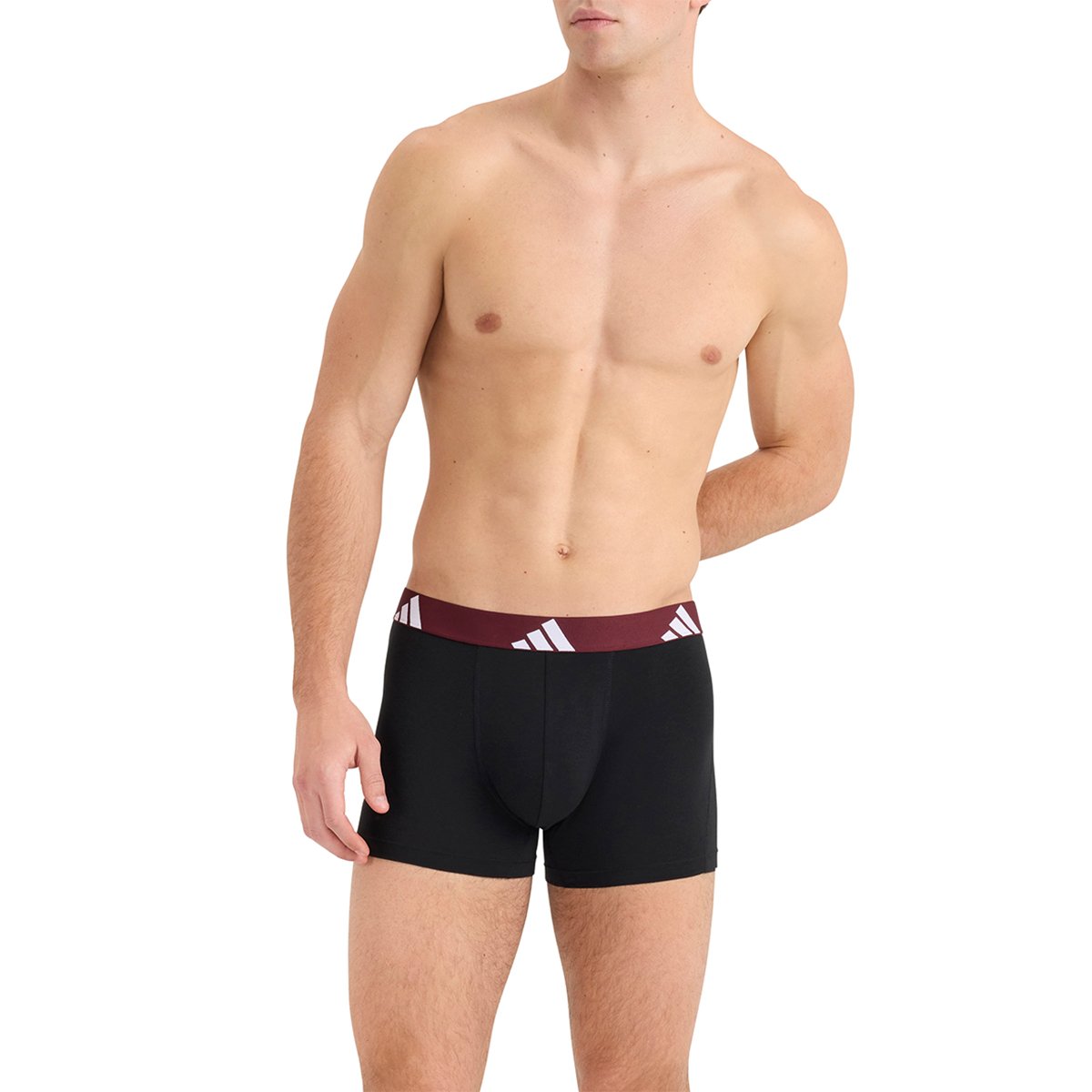Pack of three boxer shorts ADIDAS UNDERWEAR Black
