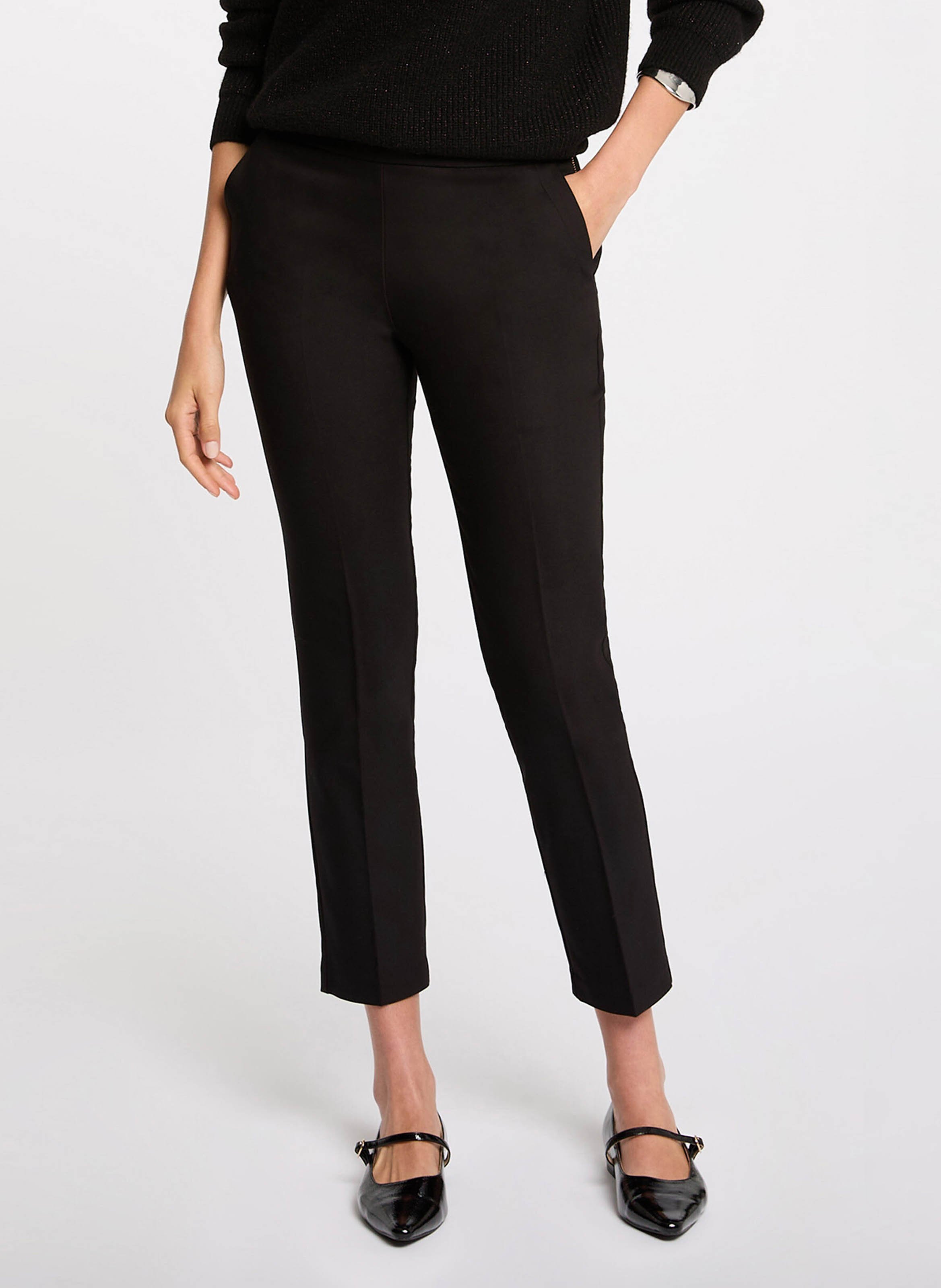 7/8 cigarette pants MORGAN Black