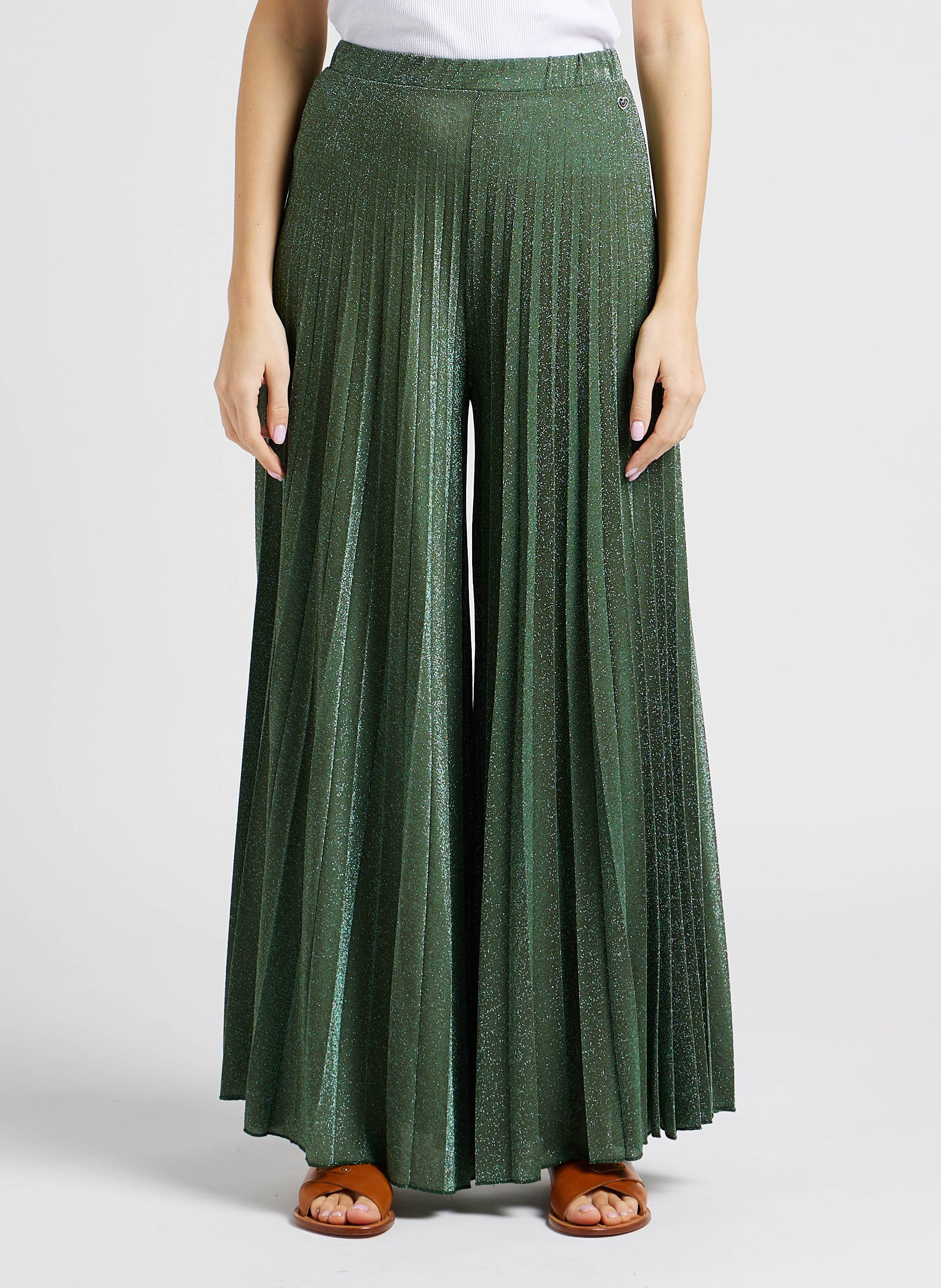 Rechte broek met plooien PLEASE