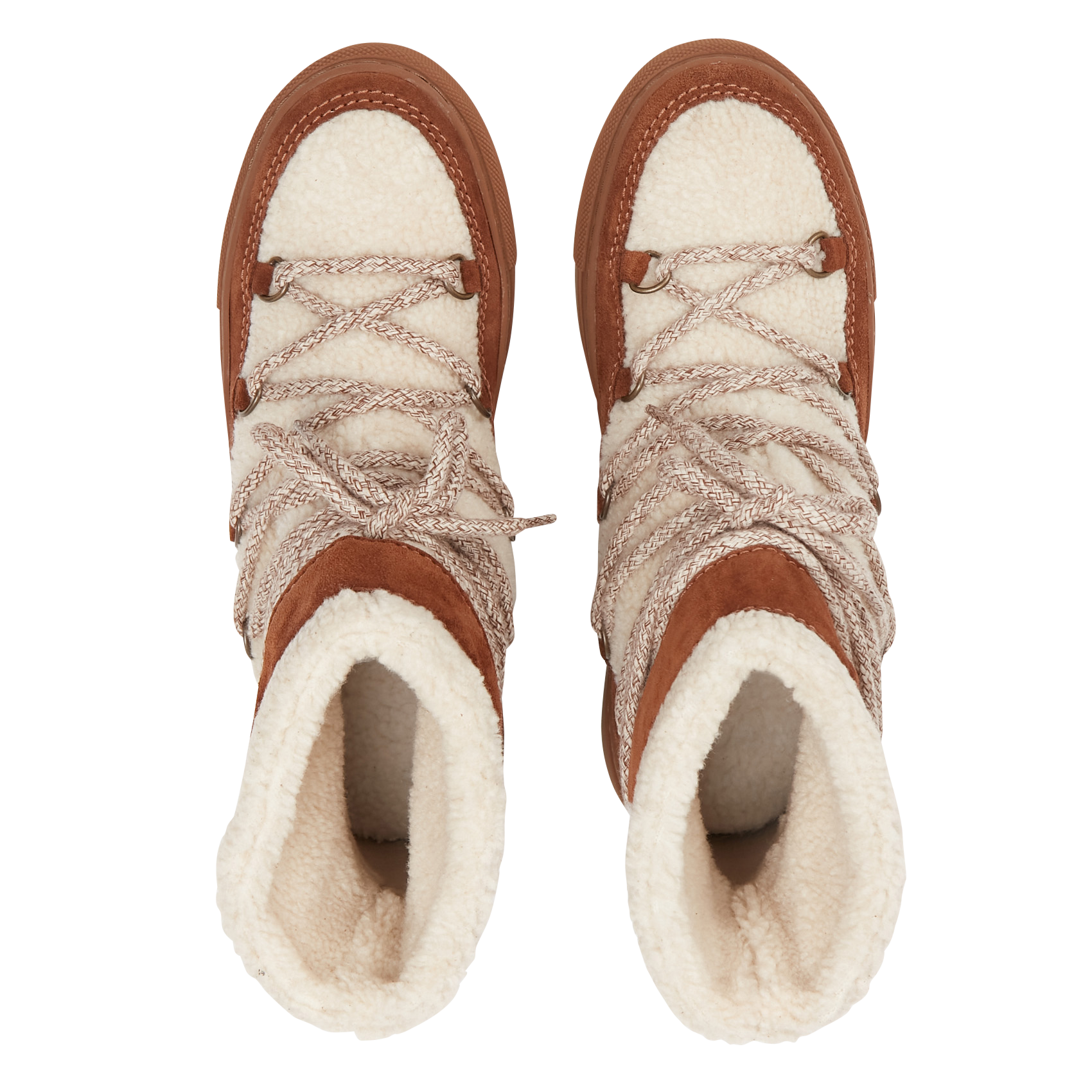 Hoge, deels suède sneakers MAISON TOUFET Veelkleurig