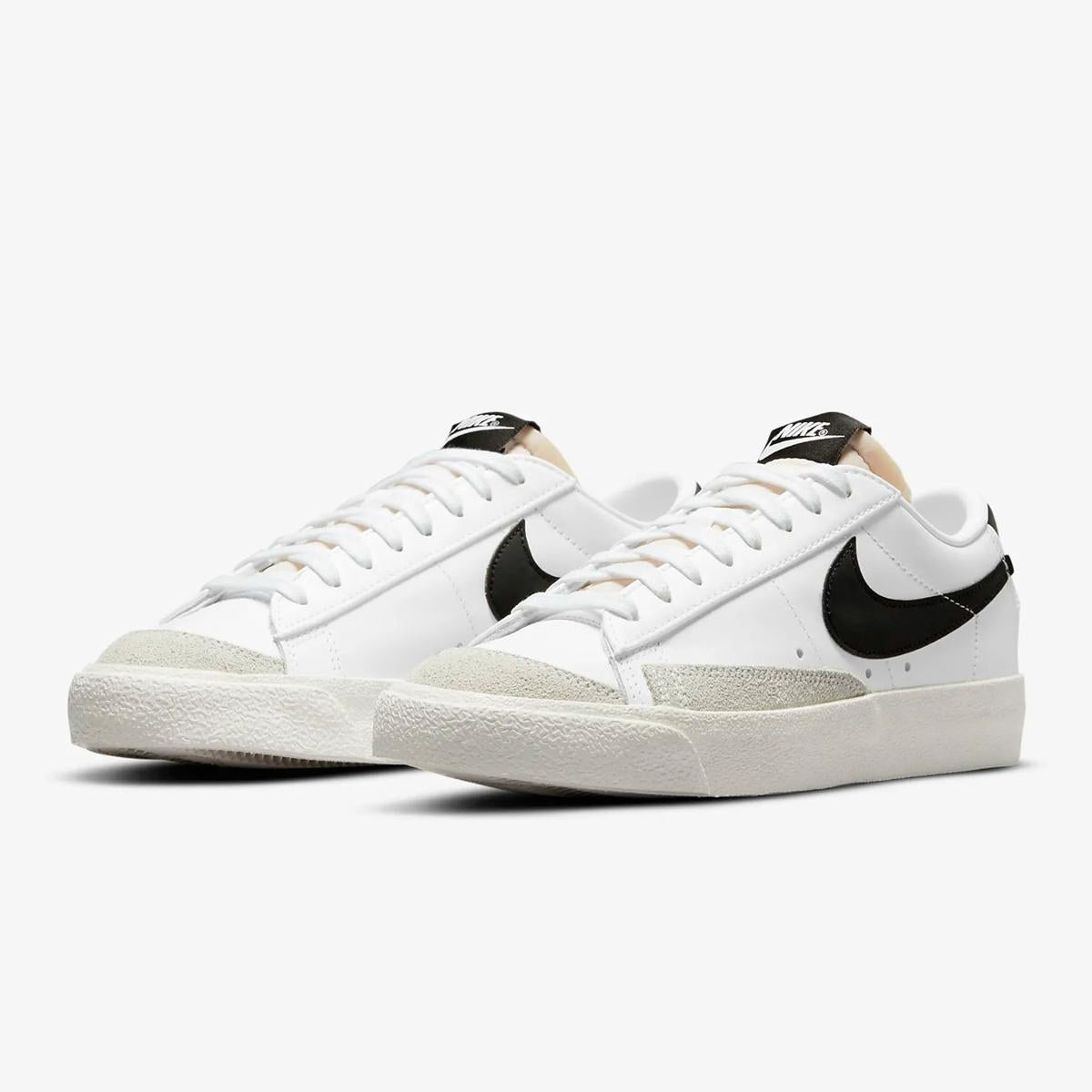 Nike blazer basse deals noir et blanche