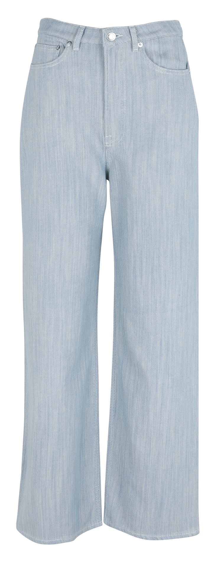 Gekleurde straight-fit jeans met 5 zakken SAMSOE SAMSOE Blauw