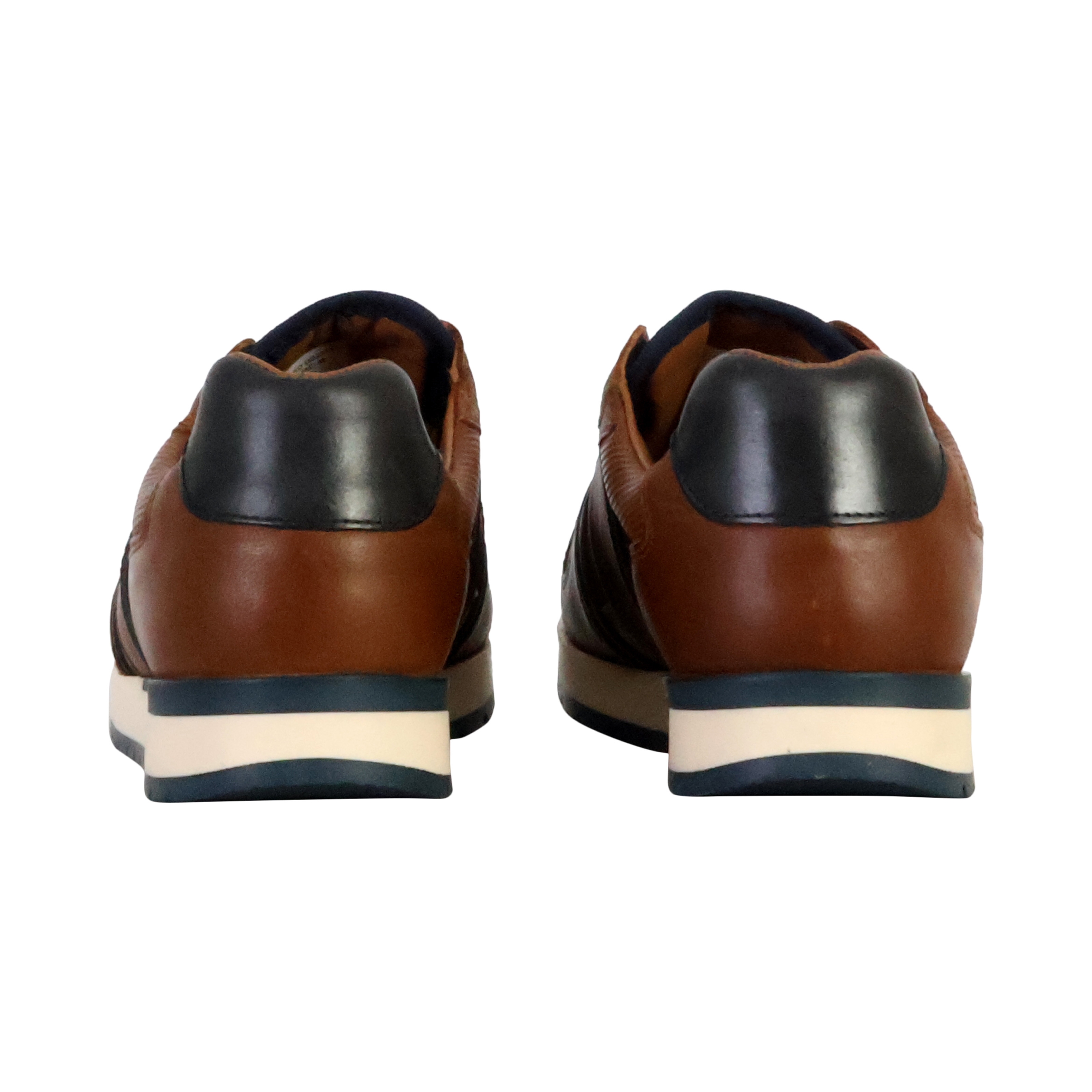 Leather basket affair REDSKINS Brown