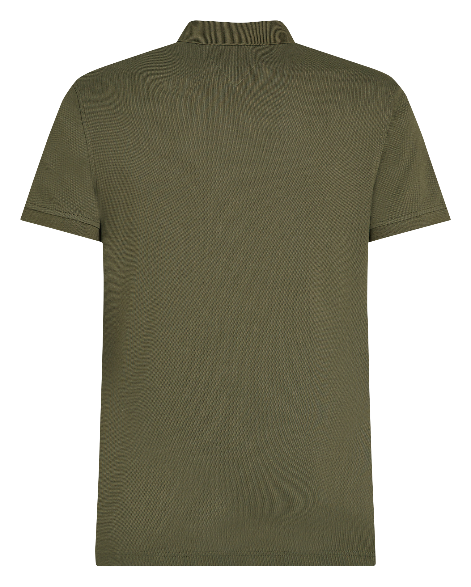Slim-fit organic cotton polo shirt Khaki