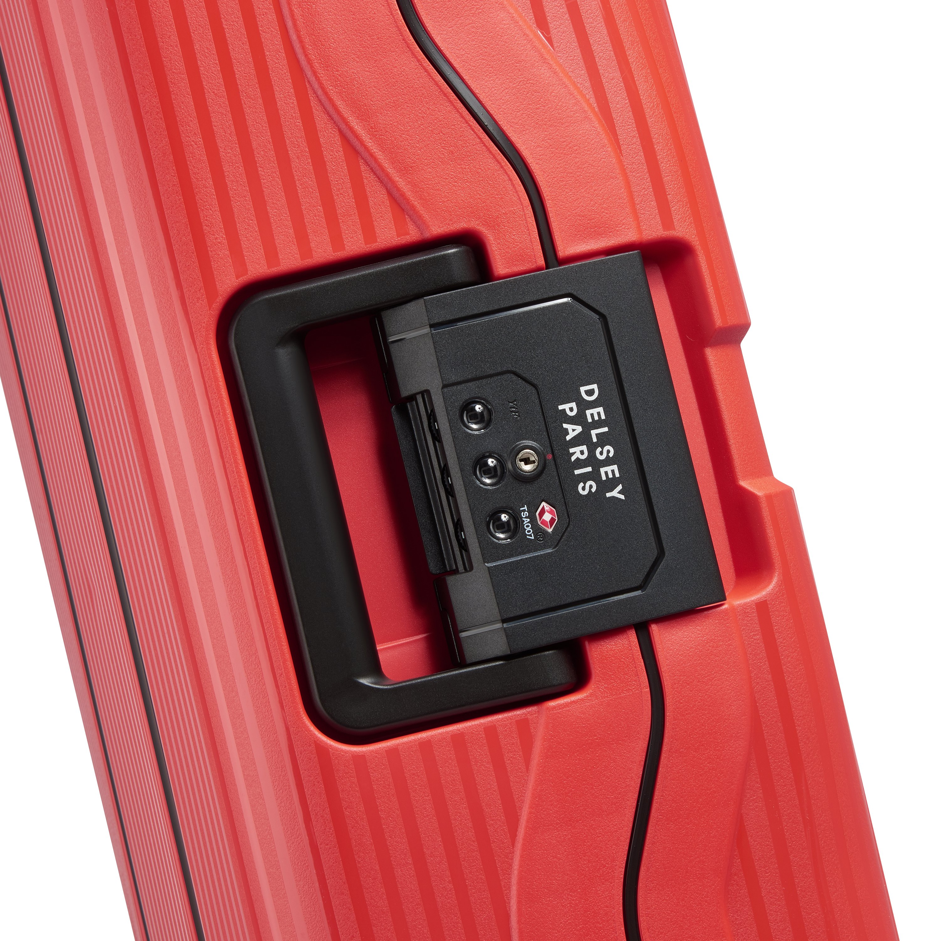 Valise cabine rigide DELSEY PARIS Rouge