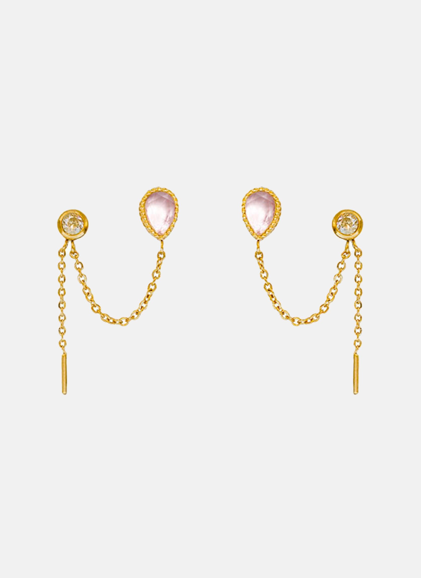 CYBELE - Stainless steel earrings for pierced ears AEC Paris