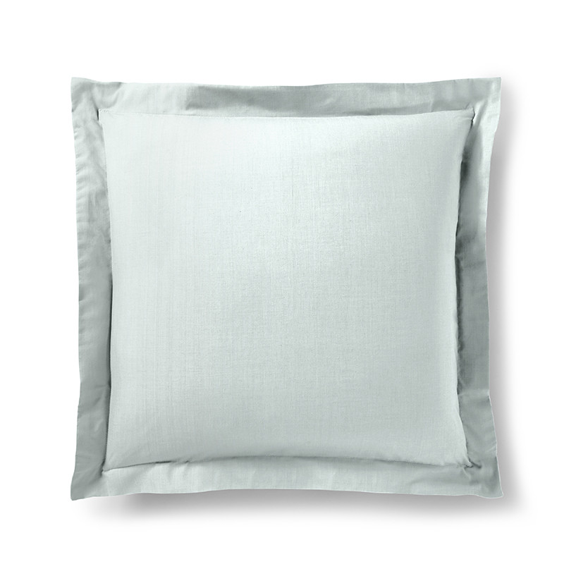Cotton percale pillow case COTON PUR Green