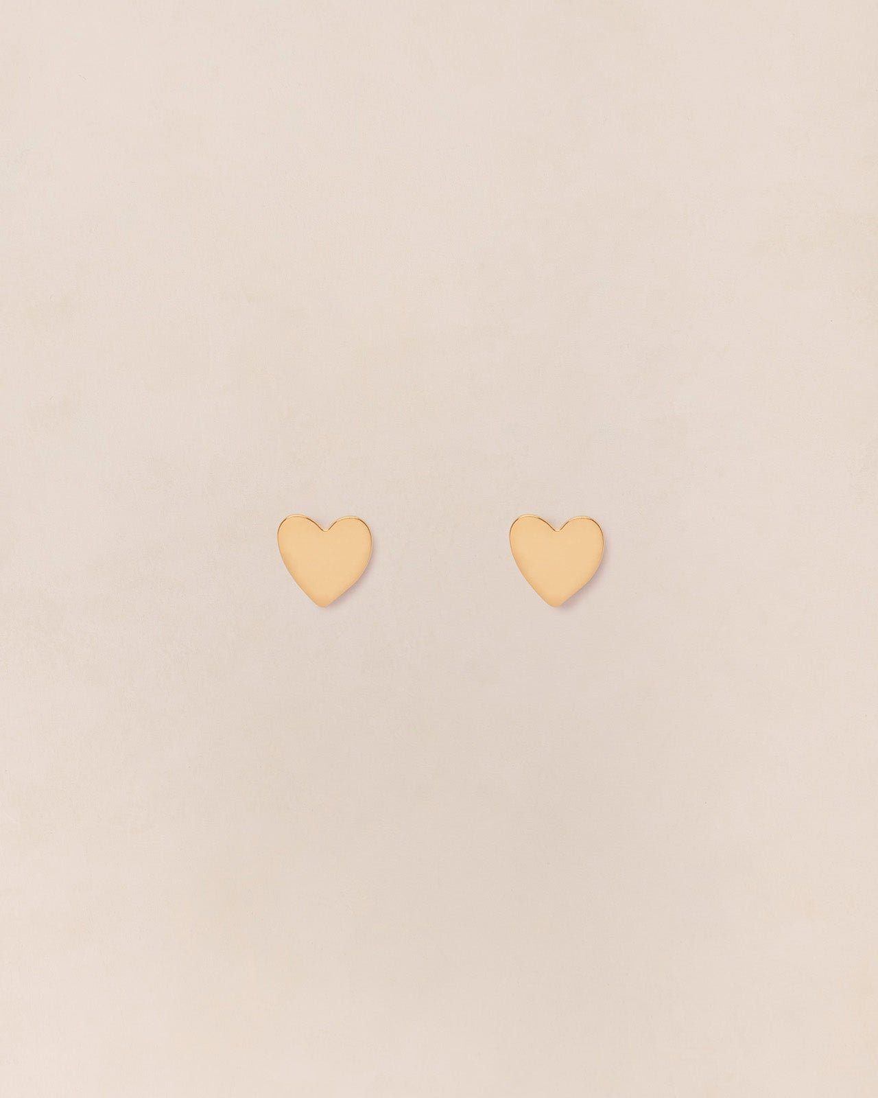 Heart-shaped earrings EMOI EMOI Golden