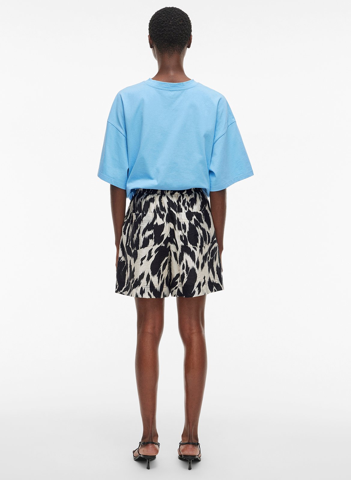 Short imprimé ROUGE EDIT Beige