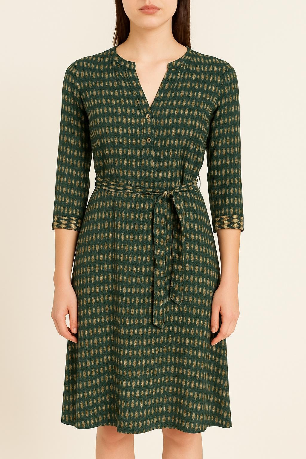 Long dress STELLA FOREST - SECONDE MAIN Green