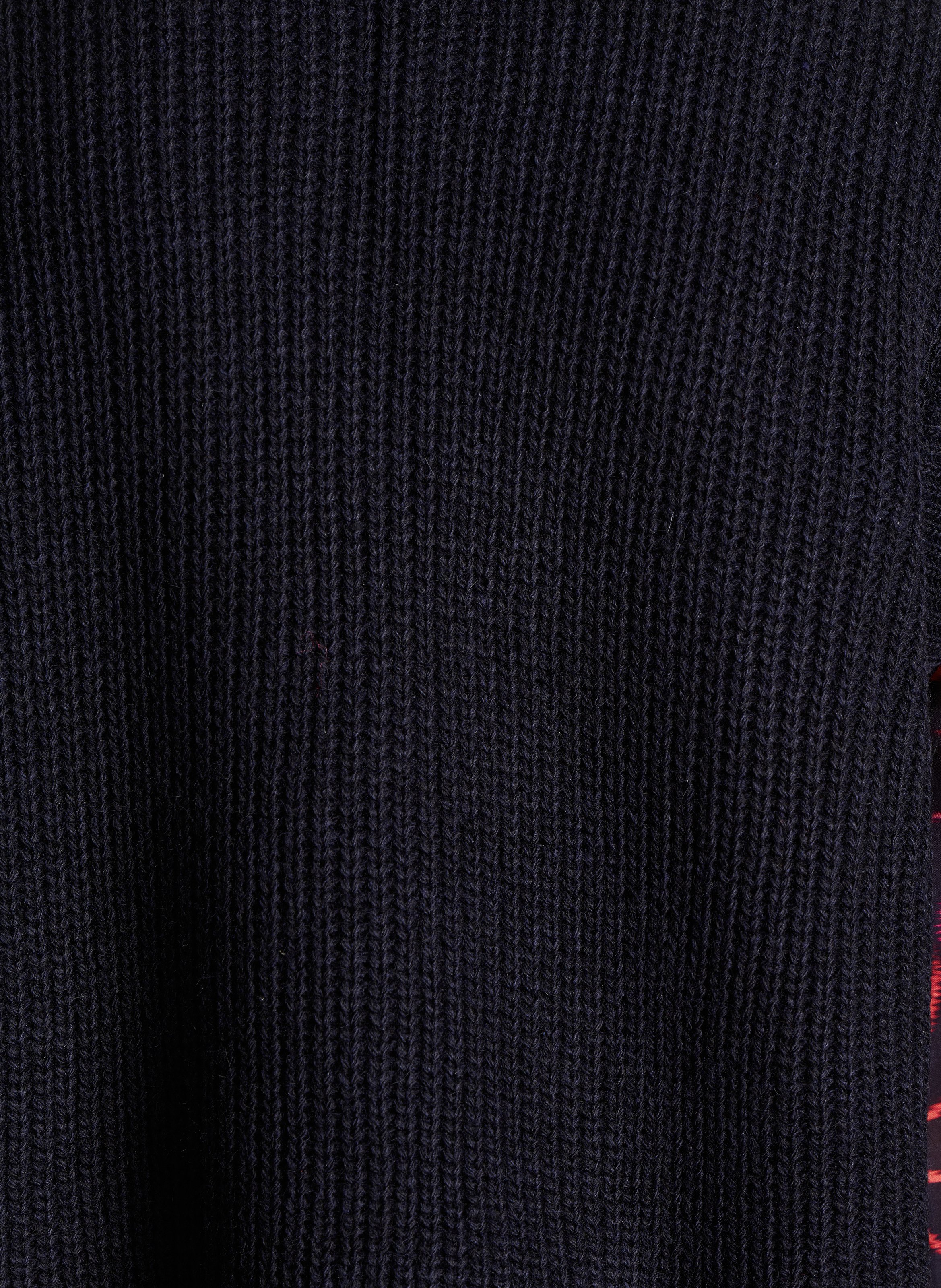 Round-neck cardigan LA FEE MARABOUTEE Blue