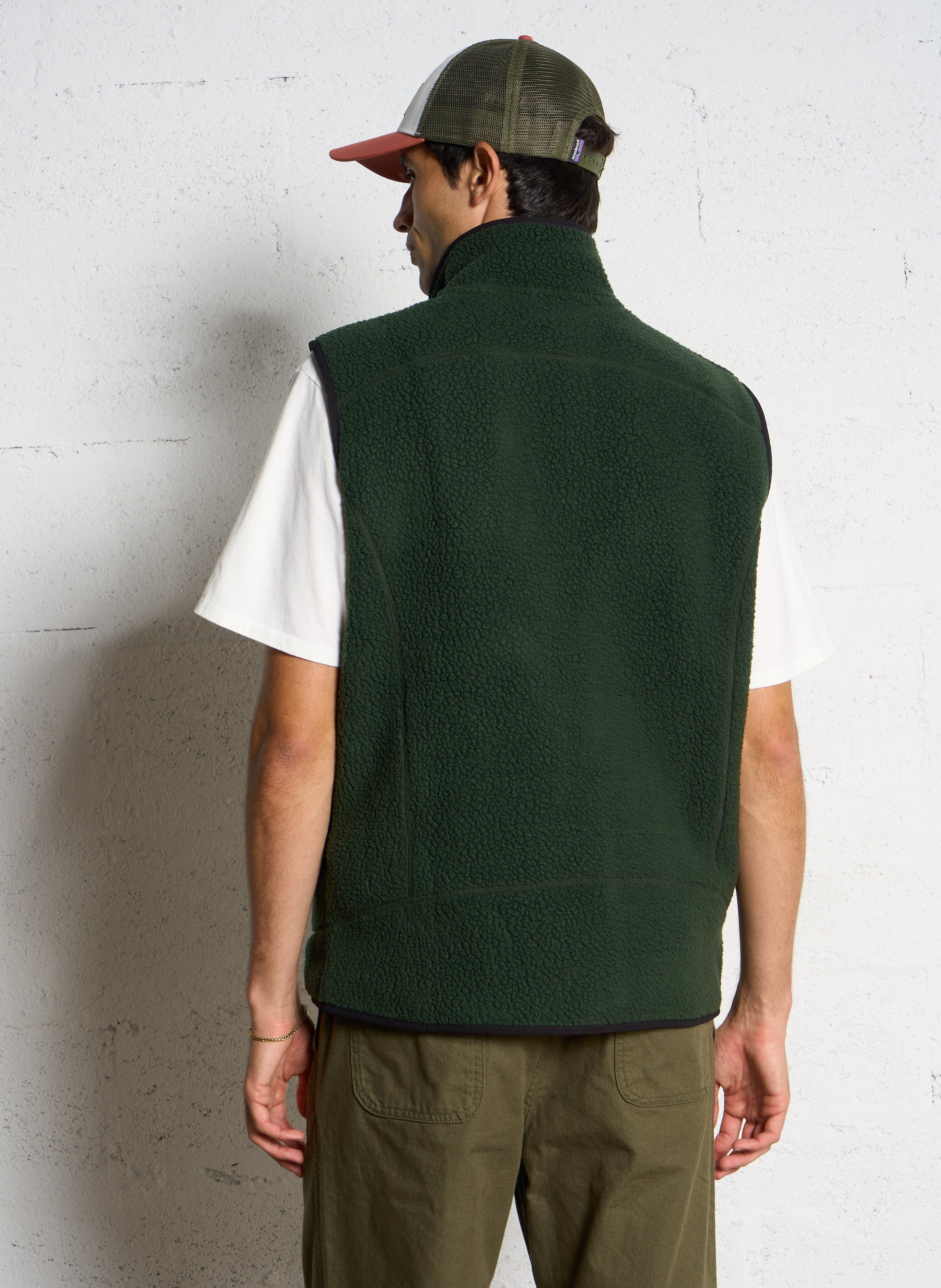 Sleeveless fleece PATAGONIA Green