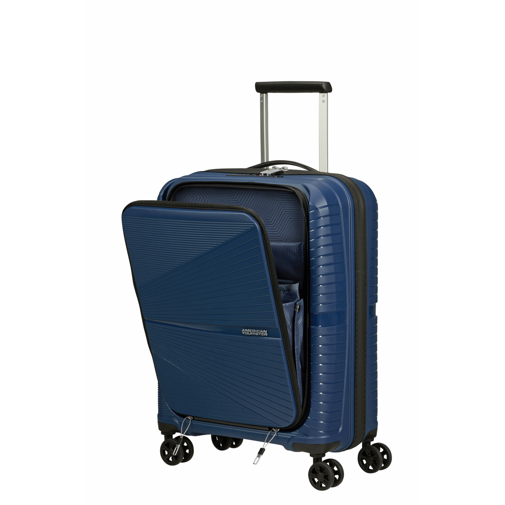 Airconic 4-wheel carry-on suitcase Blue