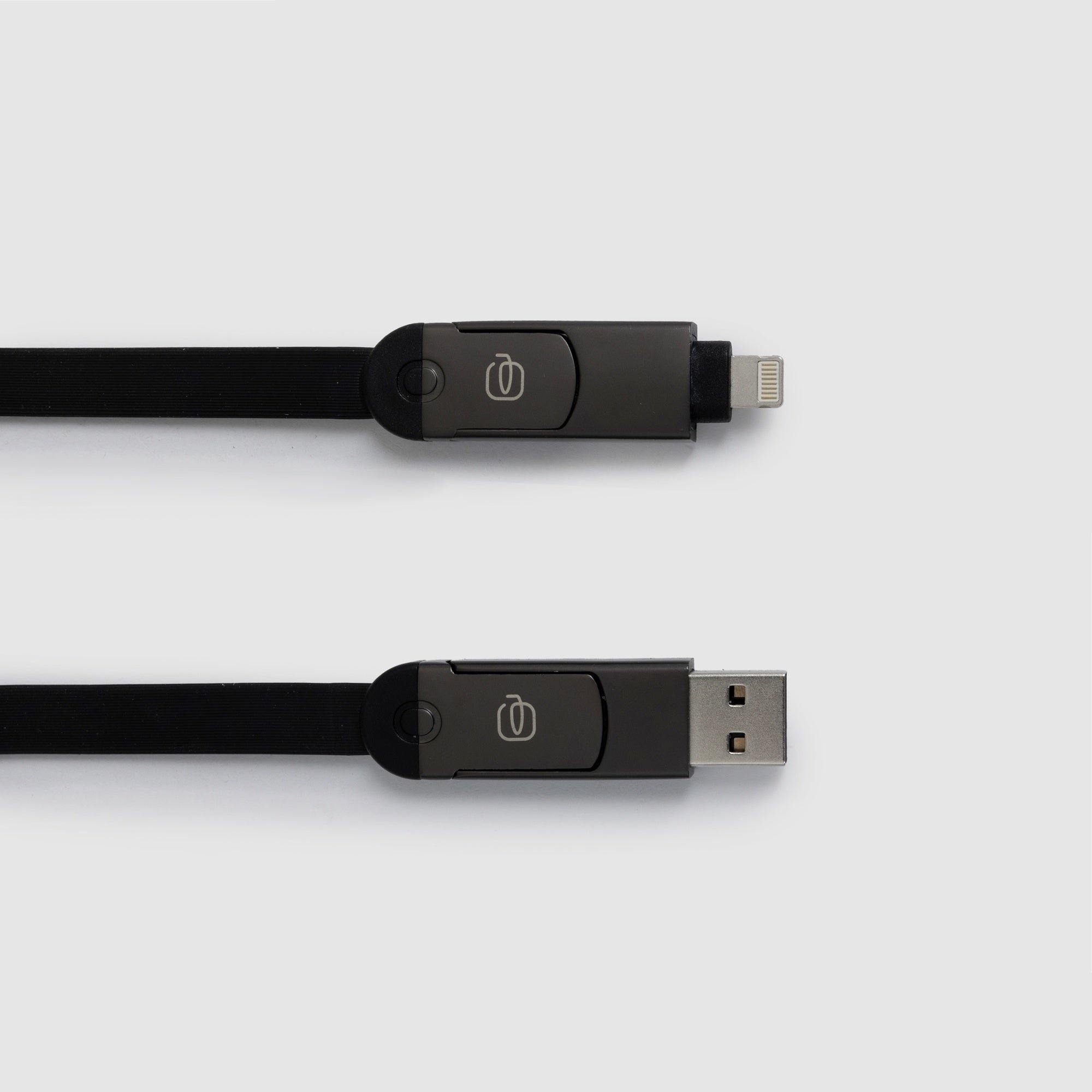 Multiport 60w charging cable PIQUADRO Black