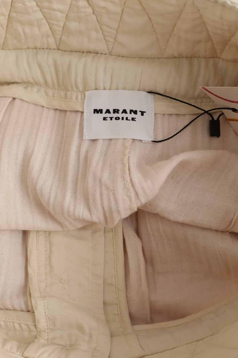 Pantalon droit ISABEL MARANT - Seconde Main Beige