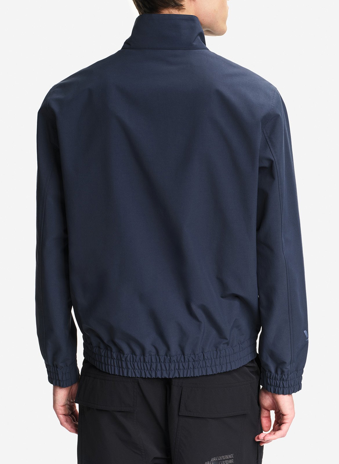 Solid zip-up straight jacket AIGLE Blue