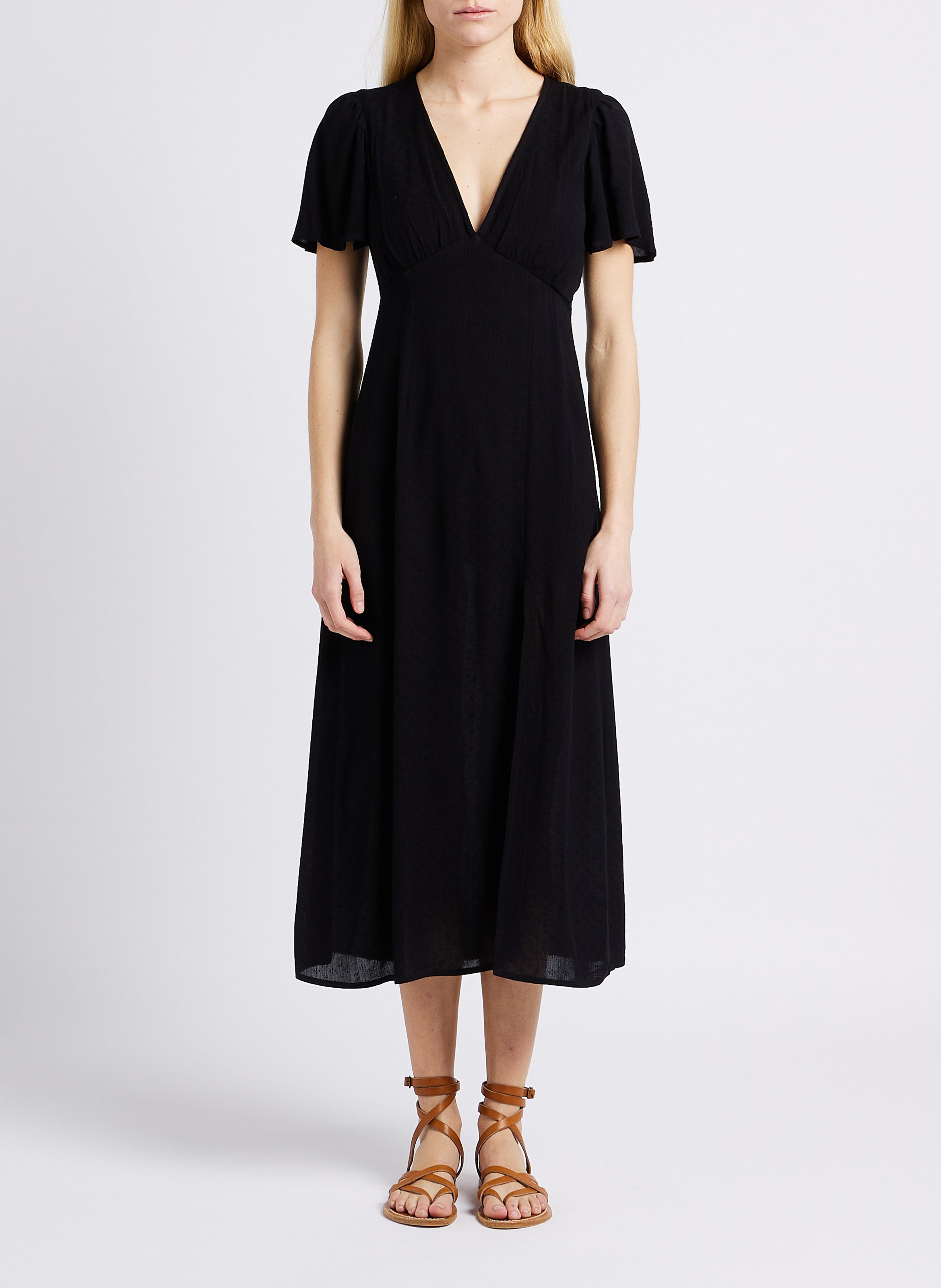 Vestido largo de playa BILLABONG Negro