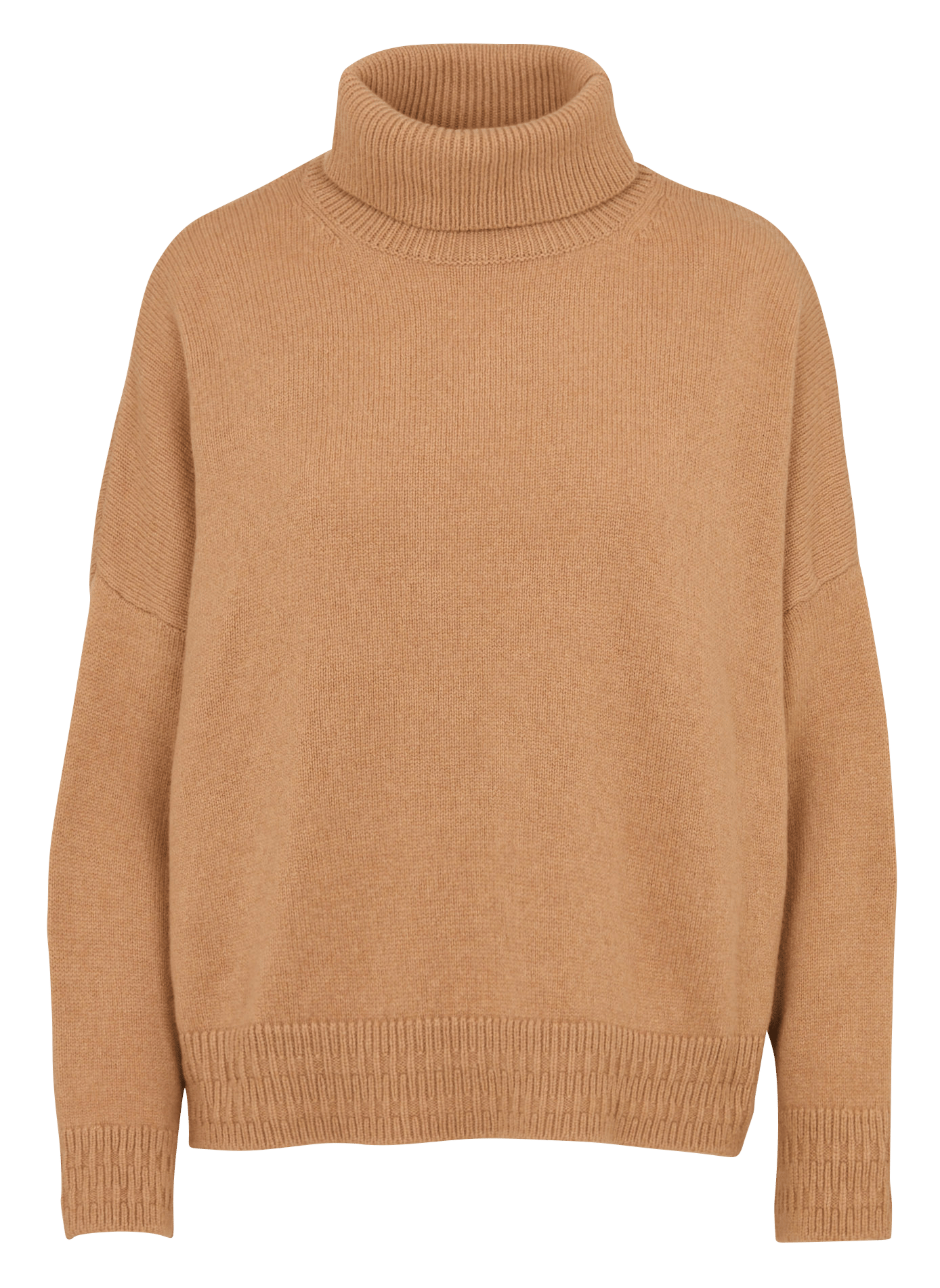 Oversized turtleneck sweater in blended wool. MAISON ANJE