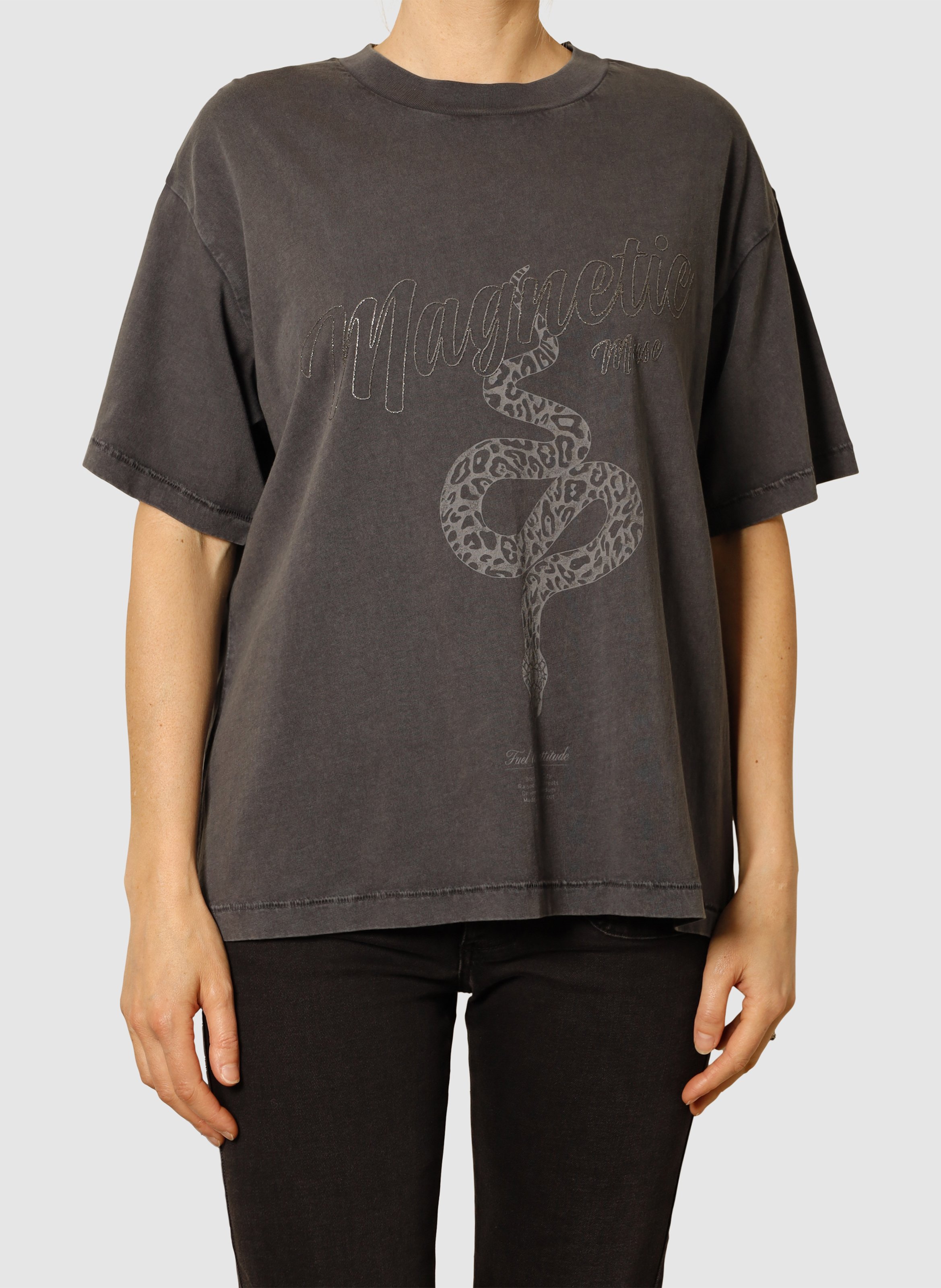 Two-tone T-shirt IKKS Grey