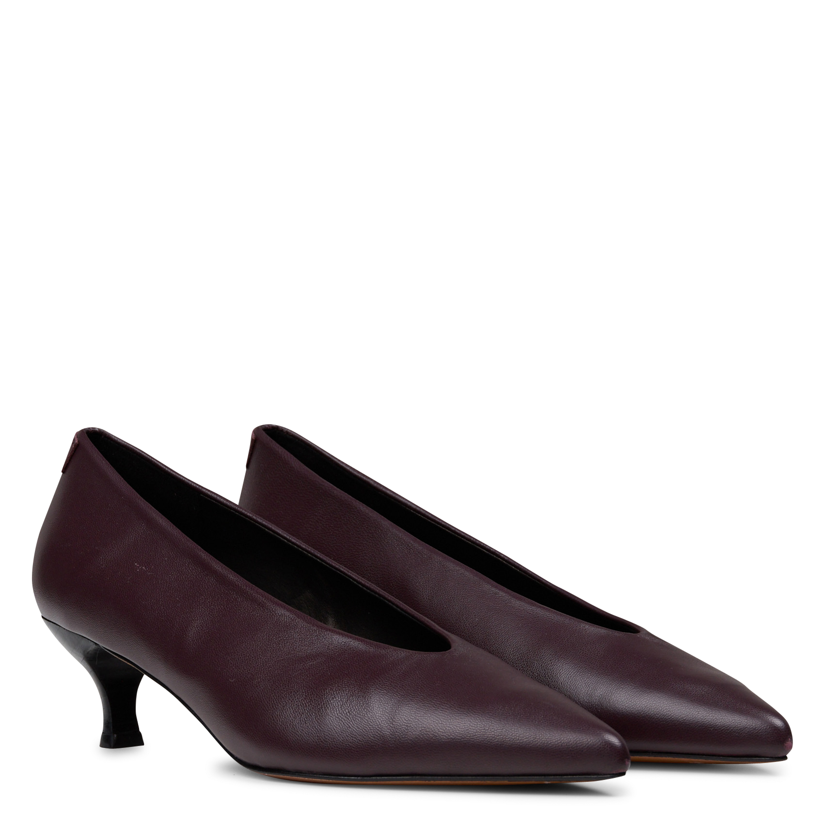 Hohe Ledersandalen ANTHOLOGY PARIS Rot
