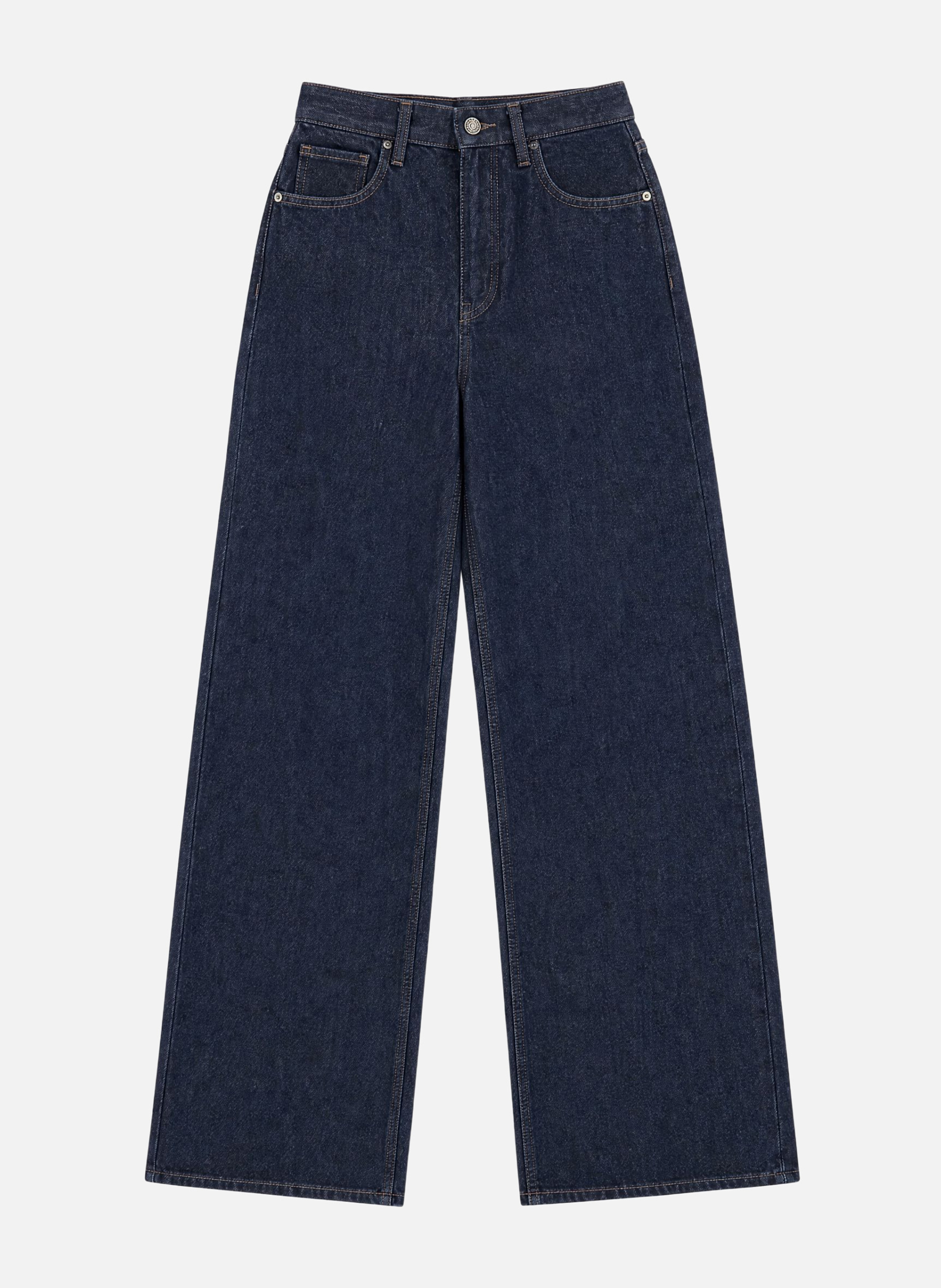 Dark wide-leg jeans THE KOOPLES Blue