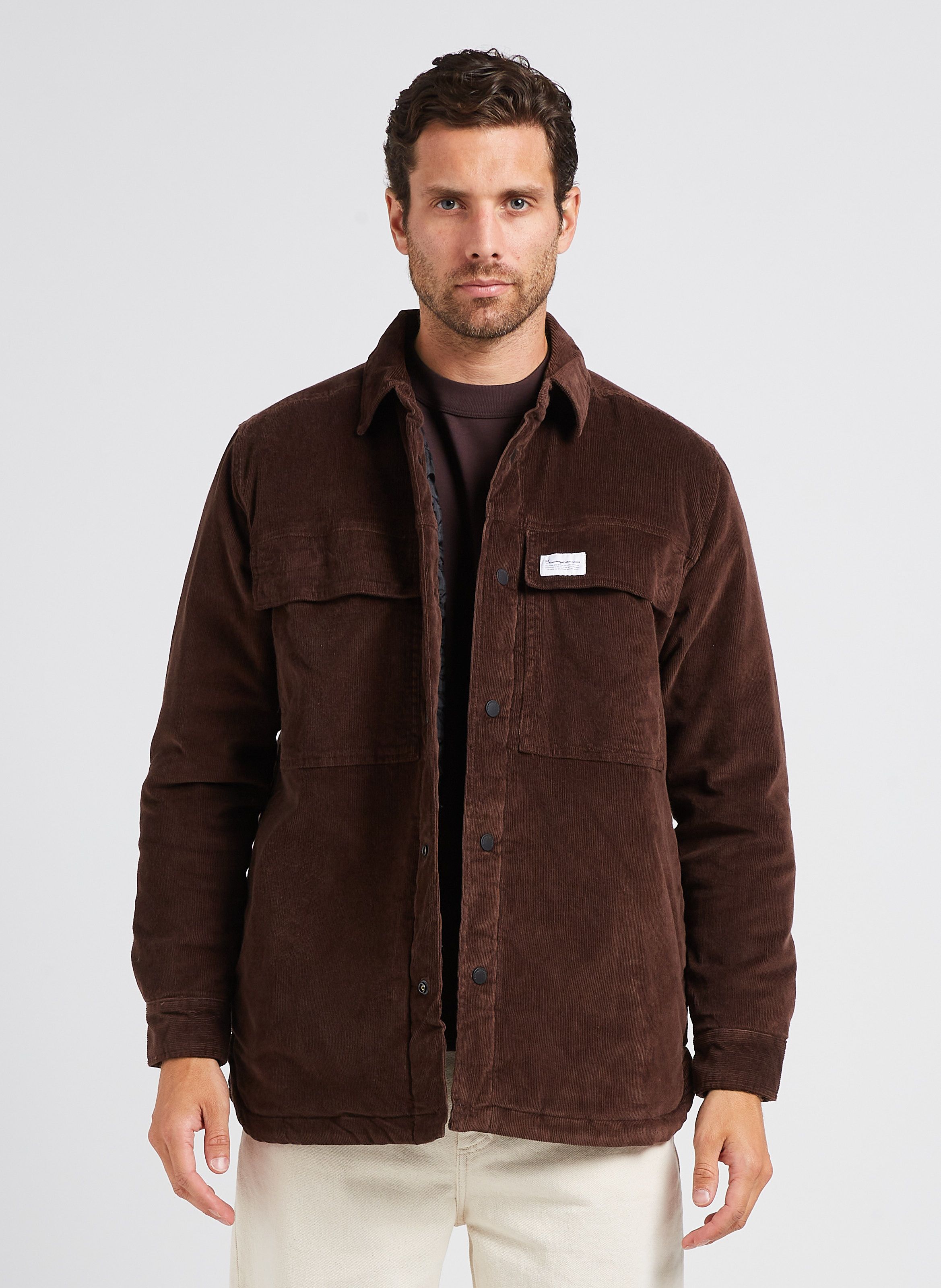 Cotton blend zip-up jacket · Dark Navy · Polo Shirts And T-shirts | Massimo  Dutti