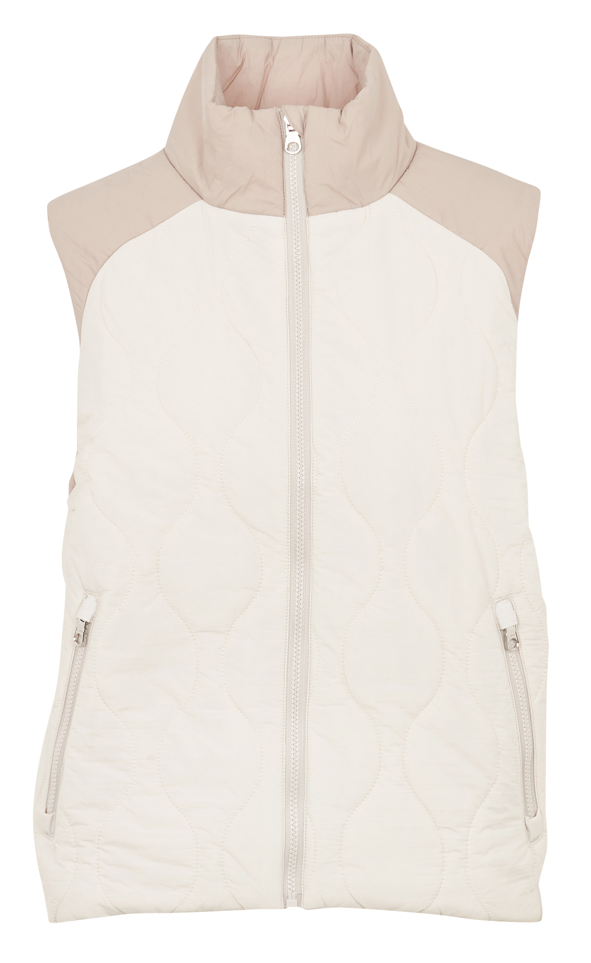 Steppjacke mit Stehkragen VARLEY Beige