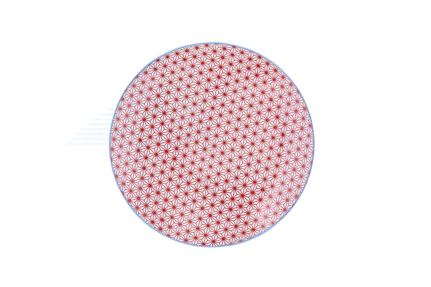 PATTERN -  6-piece plate set BJORN Blue