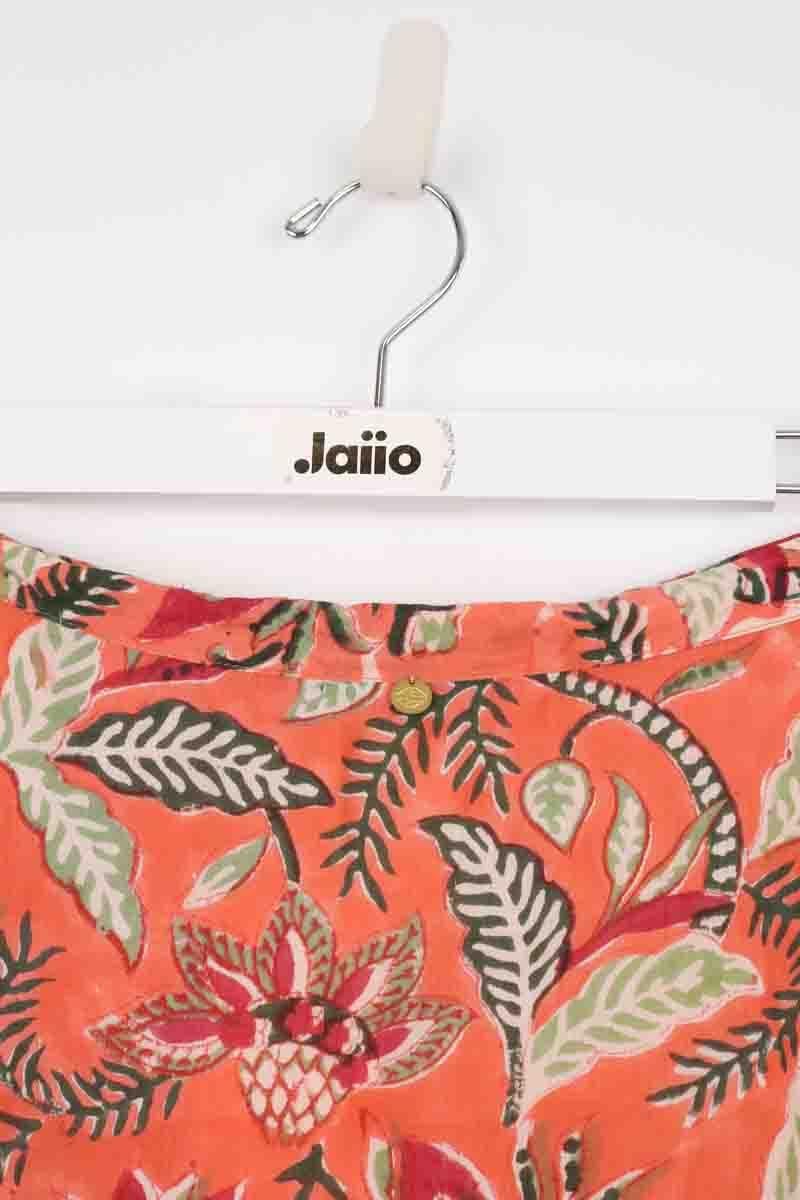 Cotton skirt ANTIK BATIK - Seconde Main Orange