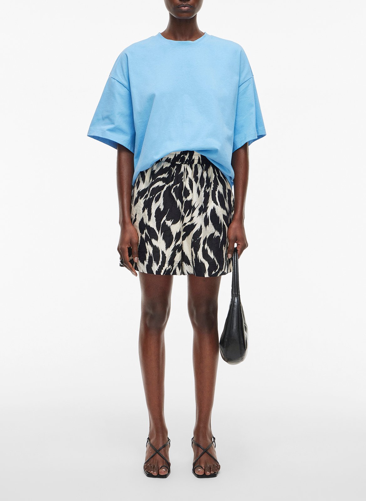 Short imprimé ROUGE EDIT Beige