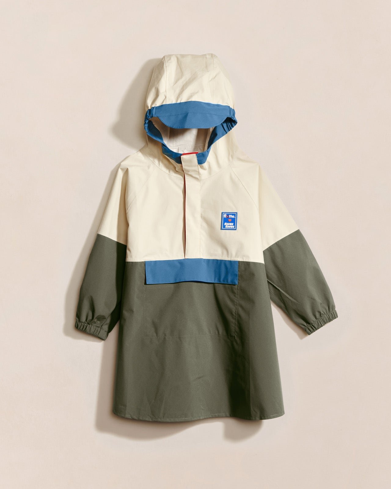 The khaki rain cape EMOI EMOI Green