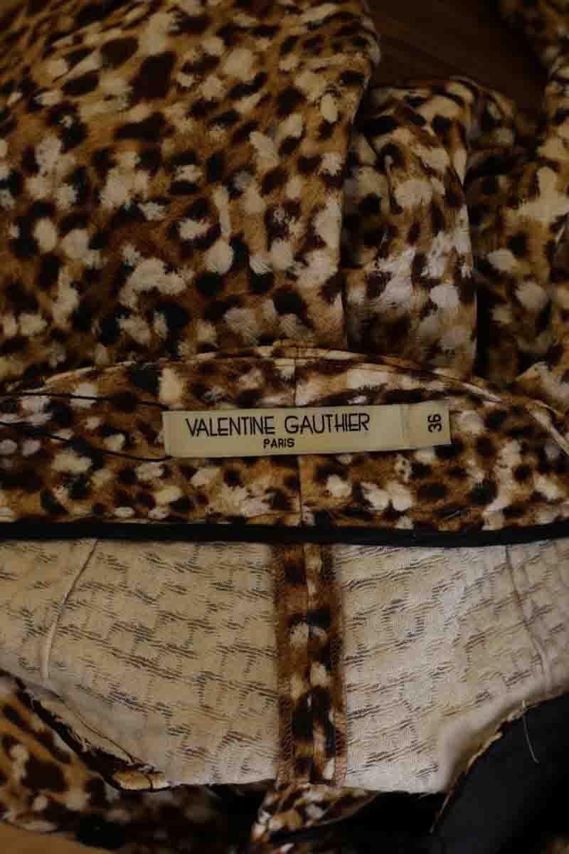 Brown straight-leg pants VALENTINE GAUTHIER- SECONDE MAIN Brown