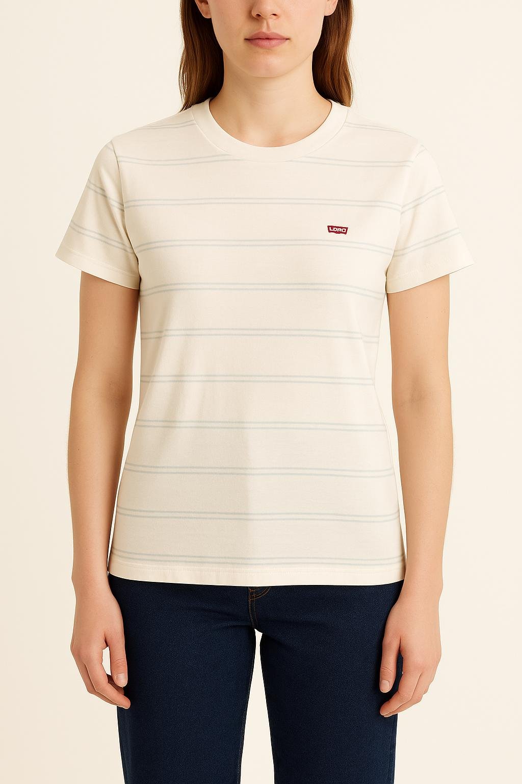 Tommy Badge T-shirt LEVI'S - Seconde main White