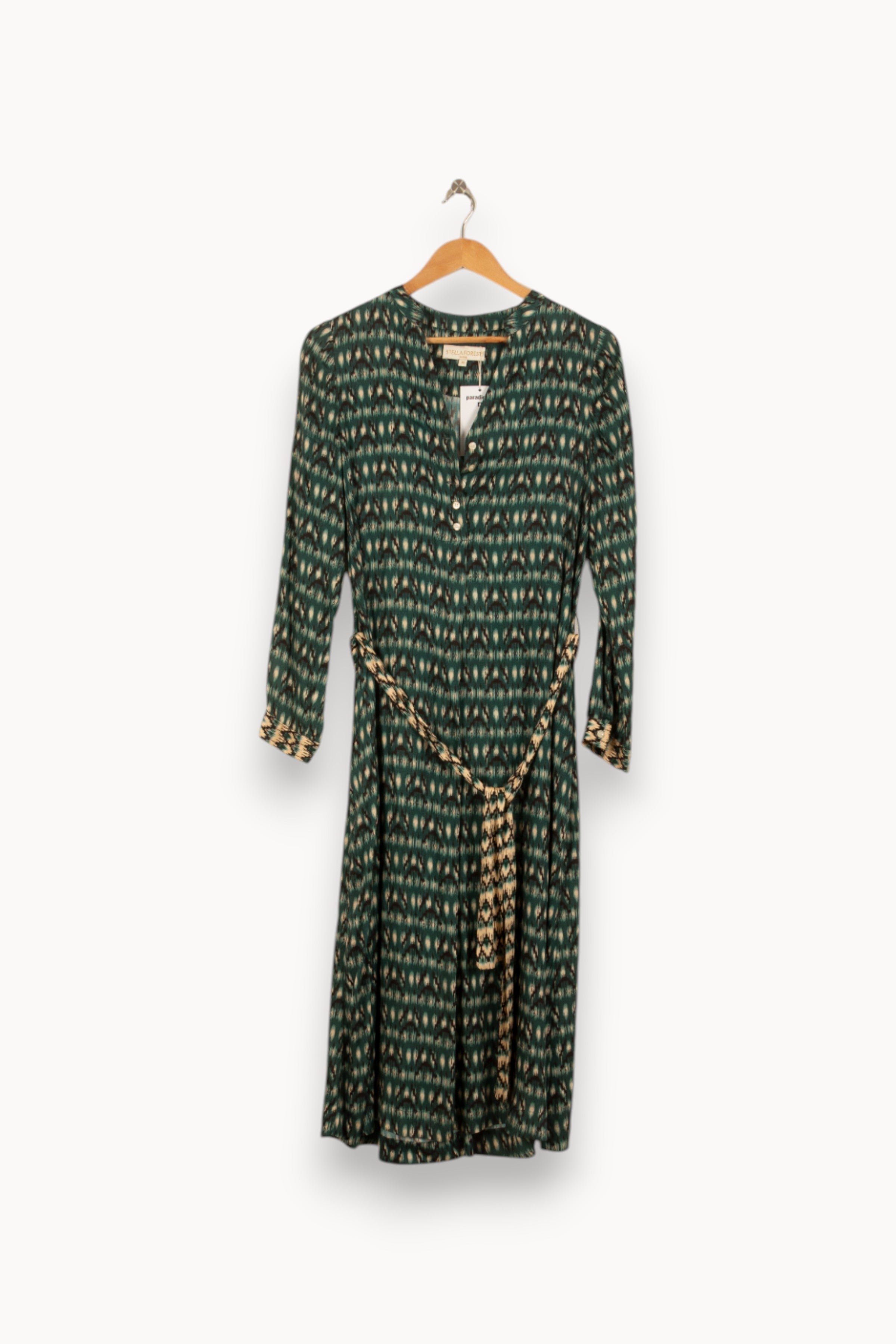 Long dress STELLA FOREST - SECONDE MAIN Green