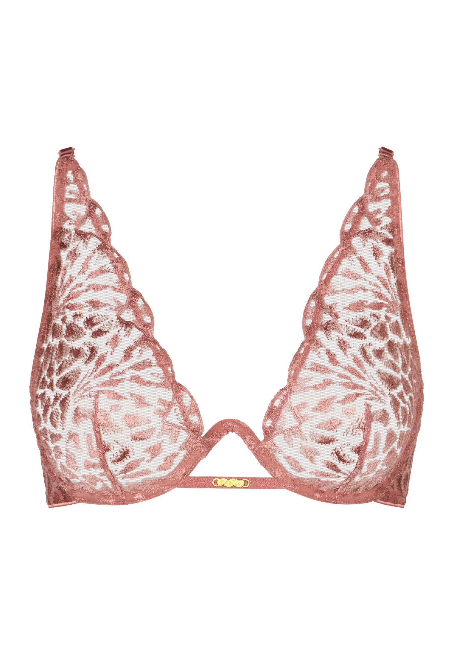 Triangle bra without underwire AUBADE Pink