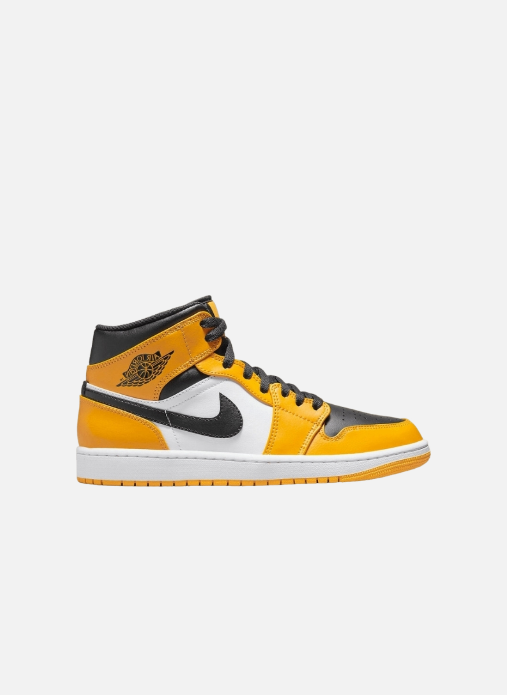 High-top leather sneakers Jordan Yellow