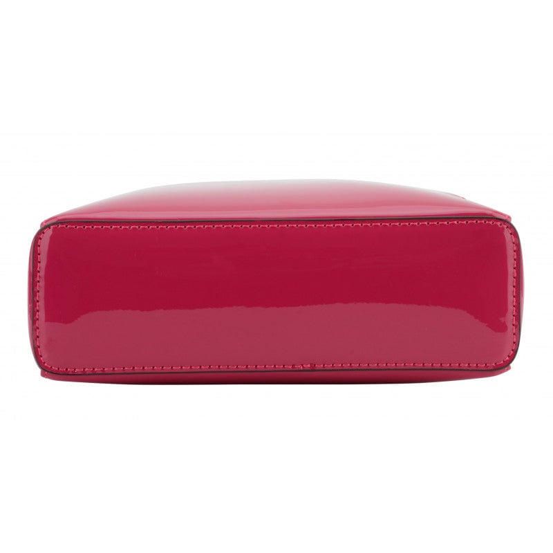 Shoulder bag - synthetic and leather POURCHET Pink